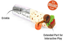 Load image into Gallery viewer, P.L.A.Y Feline Frenzy Kicker Shrimp Purrito Cat Toy