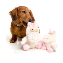 Load image into Gallery viewer, FuzzYard Electra the Unicorn Plush Dog Toy