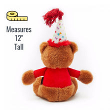 Load image into Gallery viewer, “Pet London Birthday Teddy Bear Dog Toy”