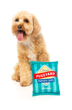 Load image into Gallery viewer, FuzzYard Pawtato Chip Plush Dog Toy with Squeaker