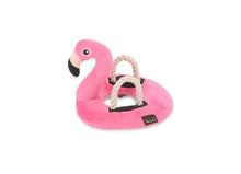 Load image into Gallery viewer, P.L.A.Y Tropical Paradise Flamingo Float Plush Dog Toy