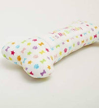 Load image into Gallery viewer, Pet London “Let’s Pawty, It’s My Birthday” Squeaky Bone Dog Toy