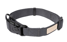 Load image into Gallery viewer, Fuzzyard Life Luxury Dog Collar - Slate Grey