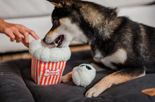 Load image into Gallery viewer, P.L.A.Y Hollywoof Poppin’ Pupcorn Plush Dog Toy