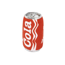Load image into Gallery viewer, P.L.A.Y Snack Attack Good Boy Cola Plush Dog Toy