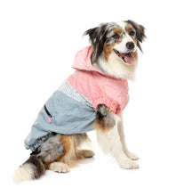 Load image into Gallery viewer, Fuzzyard The Seattle Raincoat - Pink & Grey