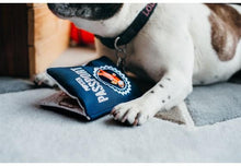 Load image into Gallery viewer, P.L.A.Y Pupster Passport Plush Dog Toy