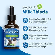 Load image into Gallery viewer, Pet Wellbeing Milk Thistle for Cats – Liver Support &amp; Healthy Detox (59 ml)
