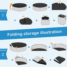 Load image into Gallery viewer, Foldable Dog Paddling Pool &amp; Pet Bath Tub
