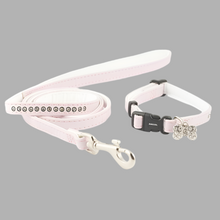 Load image into Gallery viewer, Ancol Jewelled Puppy Collar &amp; Lead Set – Sparkle &amp; Comfort for Small Dogs ✨🐾
