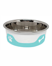 Load image into Gallery viewer, ThermaCool Dog Bowl - Azure Blue
