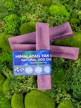 Load image into Gallery viewer, Blueberry Yak Dog Chew
