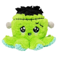 Load image into Gallery viewer, Close-up of FuzzYard Stumpy Franken-Pus toy showing double-layered stitching and plush material.
