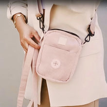 Load image into Gallery viewer, FuzzYard Life Cross Body Bag – Treat &amp; Training Bag With poop Dispenser - Soft Blush Pink
