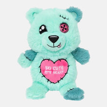 Load image into Gallery viewer,  Picture of Fuzzyard Deaddy Bear dog toy showing spooky cute face and double-layered stitching. Perfect for Halloween playtime.
