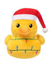 Load image into Gallery viewer, Merry Quackmass Festive Plush Dog Toy
