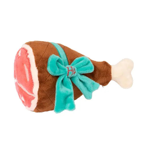 Fuzzyard’s Humongous Holiday Ham Christmas Dog Toy 