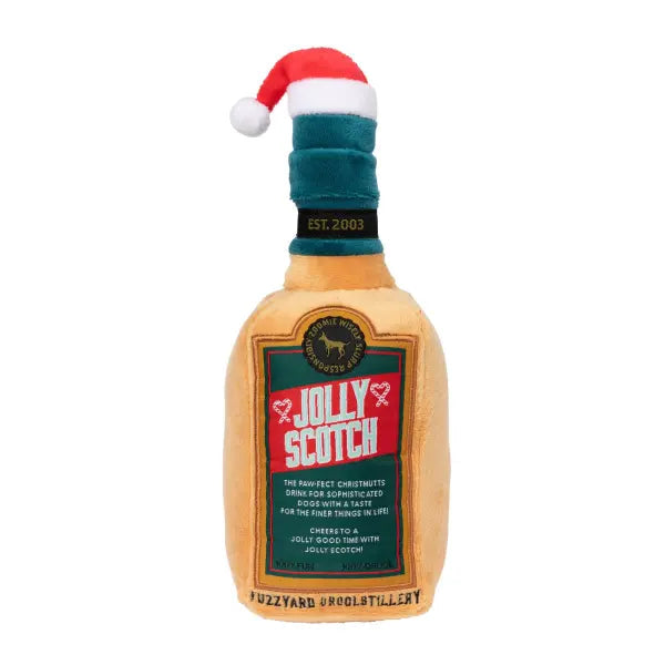 Fuzzyard’s Jolly Scotch Christmas Dog Toy 