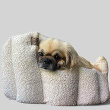 Load image into Gallery viewer, The Bouclé Collection – Luxury Handmade Pocket-Sided Dog &amp; Cat Bed
