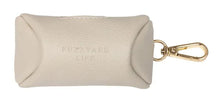 Load image into Gallery viewer, FuzzYard Life Atelier Poop Bag Dispenser in Sandstone shown from the front.

