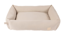 Load image into Gallery viewer, Luxury Cotton Bolster Pet Bed – Removable Washable Cover | FuzzYard Life
