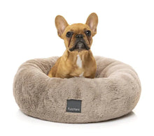 Load image into Gallery viewer, Dreameazzzy™ Cuddler Calming Pet Bed – Luxury Plush Donut Bed for Dogs &amp; Cats (Chai)
