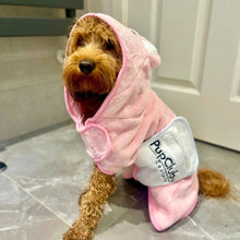 Load image into Gallery viewer, Pup Club Couture Drying Robe – Pink
