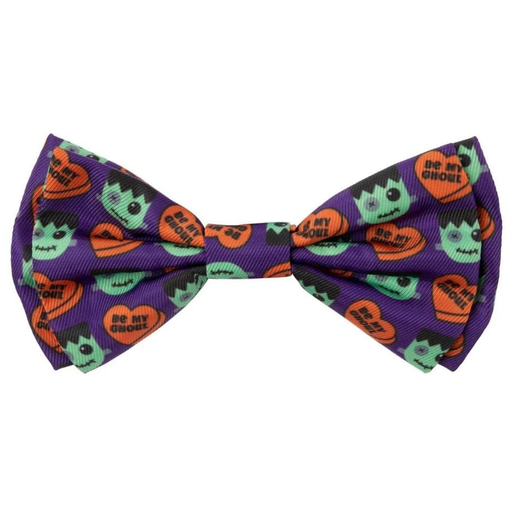FuzzYard Be My Ghoul Pet Bowtie – Halloween Collar Accessory for Dogs & Cats