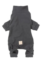 Load image into Gallery viewer, FuzzYard Life Dog Pyjamas – Luxury High Neck Loungewear for Pets (Slate Grey)
