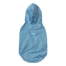 Load image into Gallery viewer, FuzzYard Life Dog Raincoat – Sophisticated Waterproof Coat (French Blue)
