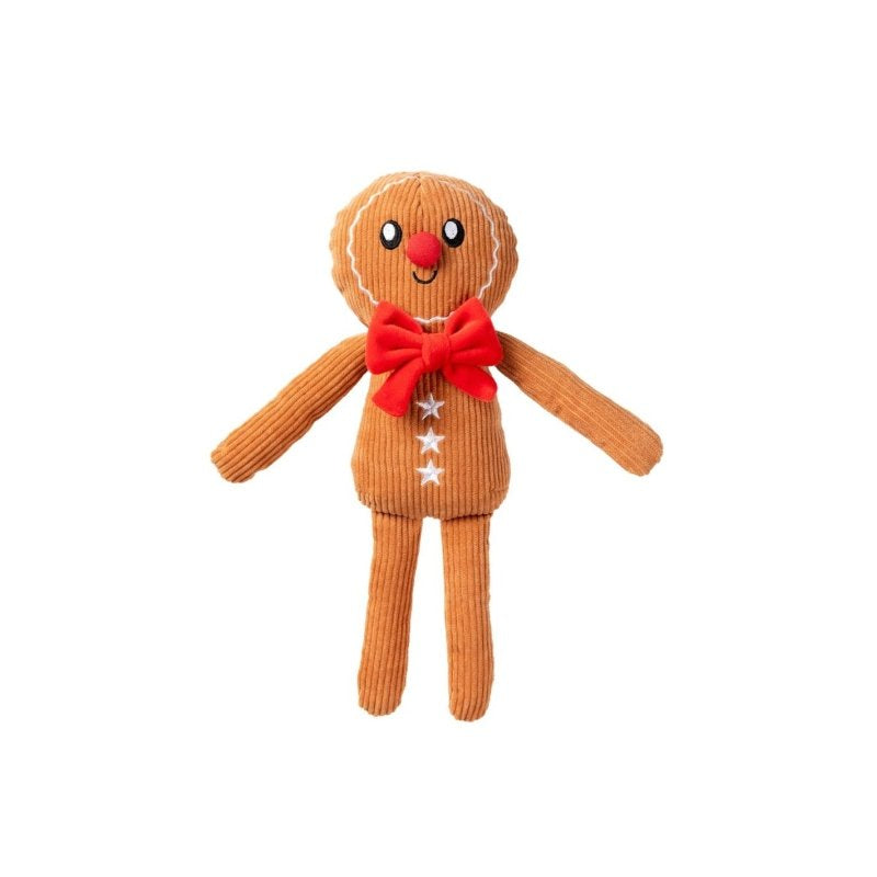 FuzzYard Life Gingerbread Christmas Dog Toy