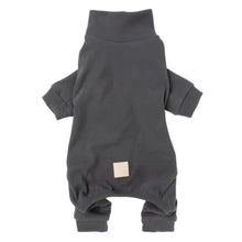 Load image into Gallery viewer, FuzzYard Life Dog Pyjamas – Luxury High Neck Loungewear for Pets (Slate Grey)
