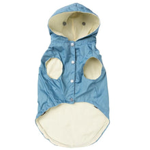 Load image into Gallery viewer, FuzzYard Life Dog Raincoat – Sophisticated Waterproof Coat (French Blue)

