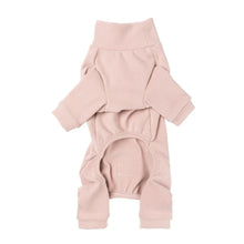 Load image into Gallery viewer, FuzzYard Life Dog Pyjamas – Luxury High Neck Loungewear for Pets (Soft Blush)
