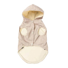 Load image into Gallery viewer, FuzzYard Life Dog Raincoat – Sophisticated Waterproof Coat (Sandstone)
