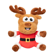 Load image into Gallery viewer, FuzzYard Reggie Claus Reindeer Christmas Dog Toy
