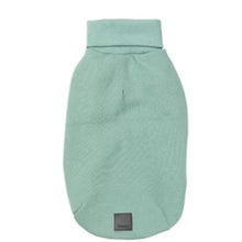 Load image into Gallery viewer, FuzzYard Stevie Dog Sweater 24 – Cotton Turtle Neck Pullover (Mint)
