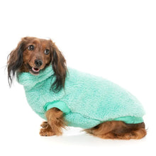 Load image into Gallery viewer, FuzzYard Turtle Teddy 24 Dog Sweater -  Teal
