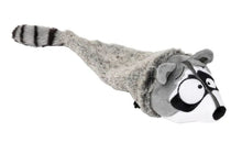 Load image into Gallery viewer, Run Along Raccoon – The Yeetz Stuffing-Free Dog Toy by FuzzYard
