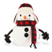 Load image into Gallery viewer, P.L.A.Y. Home for the Holidays – Blizzard Snowman Dog Toy
