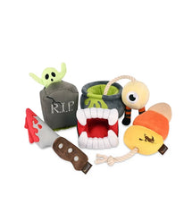 Load image into Gallery viewer, P.L.A.Y - Howling Haunts Barky&#39;s Bite Dog Toy

