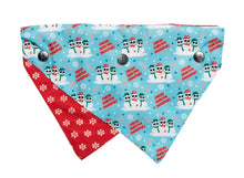 Load image into Gallery viewer, Fuzzyard Chillin’ with my Snowmies Christmas Bandana
