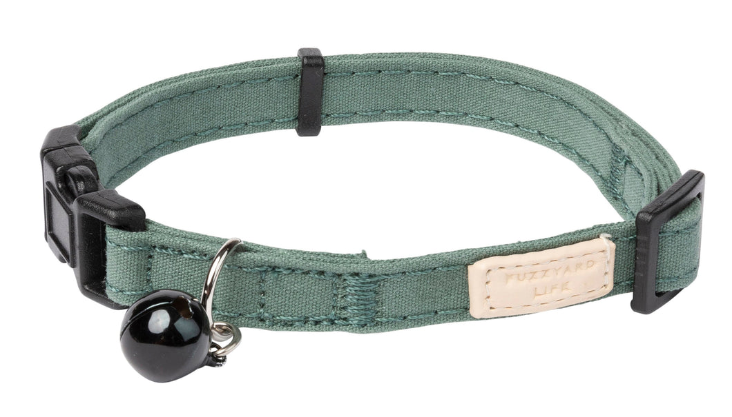 Fuzzyard Life Luxury Cat Collar - Myrtle Green