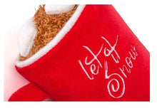 Load image into Gallery viewer, P.L.A.Y Christmas Hot Chocolate Dog Toy
