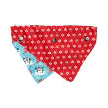 Load image into Gallery viewer, Fuzzyard Chillin’ with my Snowmies Christmas Bandana
