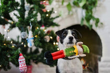 Load image into Gallery viewer, P.L.A.Y Merry Woofmass- Santa’s little elf-er dog toy
