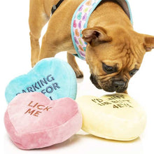 Load image into Gallery viewer, Fuzzyard Candy Hearts – 3 Pack Dog Toy
