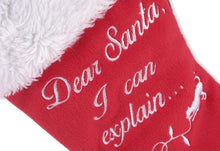 Load image into Gallery viewer, Merry Woofmass Good Boy Stocking &amp; Bone 2 Piece Set
